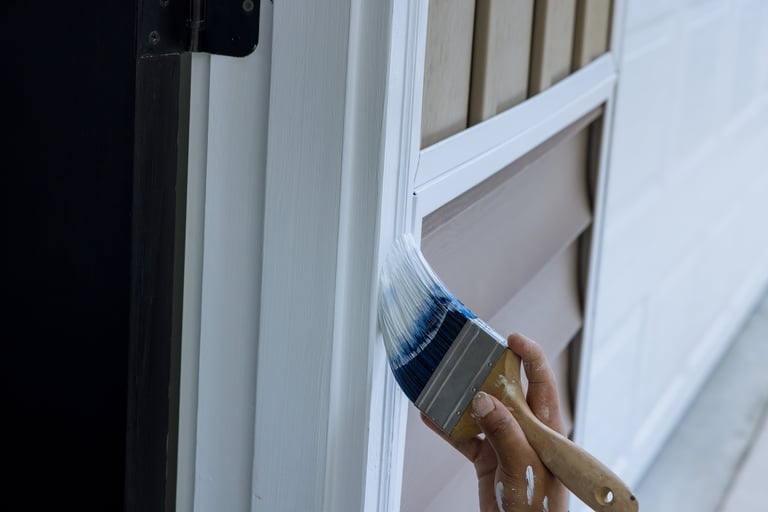 Trim and detail painting